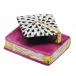 Graduation Cap Black/Pink 1.5 in L X 1 in H