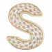 Letter S Gold