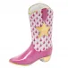 Cowboy Boot Raspberry 2.25 in L X 2.5 in H