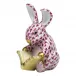 Storybook Bunny Raspberry 1.75 in L X 2.5 in H