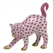 Arched Cat Raspberry 2.25 in L X 2.25 in H