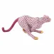 Small Cheetah Raspberry 7.5 in L X 3 in W X 3 in H