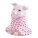 Pig in A Blanket Raspberry 2.25 in L X 2 in W X 2.25 in H