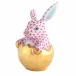 Hatching Bunny Raspberry 1.75 in L X 2 in W X 3.5 in H