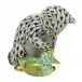 Kitten And Duckling Black/Key Lime 2.25 in L X 1.5 in W X 2.25 in H