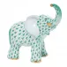 Young Elephant Green 3.5 in L X 3.75 in H