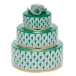 Wedding Cake Green 3 in H X 2.25 in D