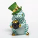 Leprechaun Bunny Green 1.75 in L X 3 in H