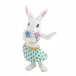 Hula Bunny Green 1.75 in L X 1.5 in W X 3.25 in H