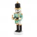 Nutcracker Drummer Green 1.5 in L X 1.5 in W X 4.5 in H