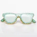 Sunglasses Green 3.25 in L X 1.25 in W