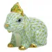 Bunny With Tiara Key Lime 2.75 in L X 1.5 in W X 2.25 in H
