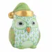 Winter Owl Key Lime 1.5 in L X 1.25 in W X 2 in H