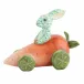 Carrot Car Bunny Key Lime 3.5 in L X 2 in W X 2.5 in H