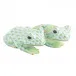 Pair Of Frogs Key Lime 2.5 in L X 2.25 in W X 1.25 in H