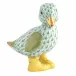 Duckling in Boots Key Lime 2.25 in L X 1.75 in W X 3 in H