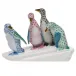 Penguins On Ice Multicolor 6 in L X 5 in H