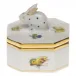 Queen Victoria Multicolor Petite Octagonal Box 2 in L X 2 in H