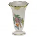 Queen Victoria Multicolor Scalloped Bud Vase 2.5 in H