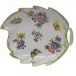 Queen Victoria Multicolor Leaf Dish 9.5 in L