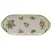 Queen Victoria Multicolor Sandwich Tray 14.5 in L X 6 in W