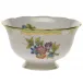 Queen Victoria Multicolor Open Sugar Bowl 3 in D X 1.5 in H