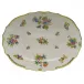 Queen Victoria Multicolor Platter 17 in L X 12.5 in W