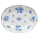 Fortuna Blue Platter 17 in L X 12.5 in W