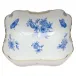 Fortuna Blue Square Salad Bowl 10 in Sq