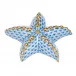 Puffy Starfish Blue 3.25 in W X 0.5 in H