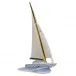 Sailboat Blue 3 in L X 5 in H