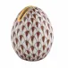 Egg Place Card Holder Chocolate 1.25 in H X 1 in D