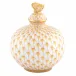 Perfume Bottle Figurine Butterscotch 3 in L X 3 in W X 3.5 in H