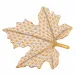 Maple Leaf Butterscotch 3.5 in L X 3.5 in W X 0.25 in H