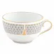 Art Deco Gray Tea Cup 6 Oz