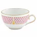 Art Deco Raspberry Tea Cup 6 Oz