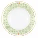 Art Deco Green Rim Soup 8.5 in D