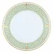 Art Deco Green Dinner Plate 10.25 in D