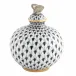Perfume Bottle Figurine Black