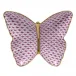 Butterfly Dish Raspberry 4.25 in L X 1 in H