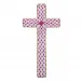 Cross Raspberry 4.75 in L X 2.25 in W