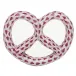 Pretzel Raspberry 2.25 in L X 2 in W