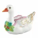 Christmas Goose Raspberry 5.25 in L X 2.25 in W X 4 in H