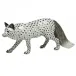 Silver Fox Multicolor 9.25 in L X 3.75 in H