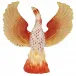 Phoenix Multicolor 5.75 in L X 7.25 in H