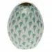 Miniature Egg Green 1.5 in H