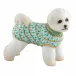 Bichon Frise Green 3 in L X 1.25 in W X 2.25 in H