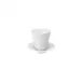 Cielo Beaker With Saucer Diam 3.3" High 3.7" 6.1Oz Diam 5.1" High 1.2"