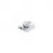 Ocean Kelp Espresso Cup With Saucer Diam 2.8" High 2.3" 1.7Oz Diam 5.1" High 1.2"