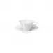 Velvet Coffee/Tea Cup With Saucer, Conical Diam 4.3" High 3.1" 5.7Oz Diam 6.5" High 1.6"